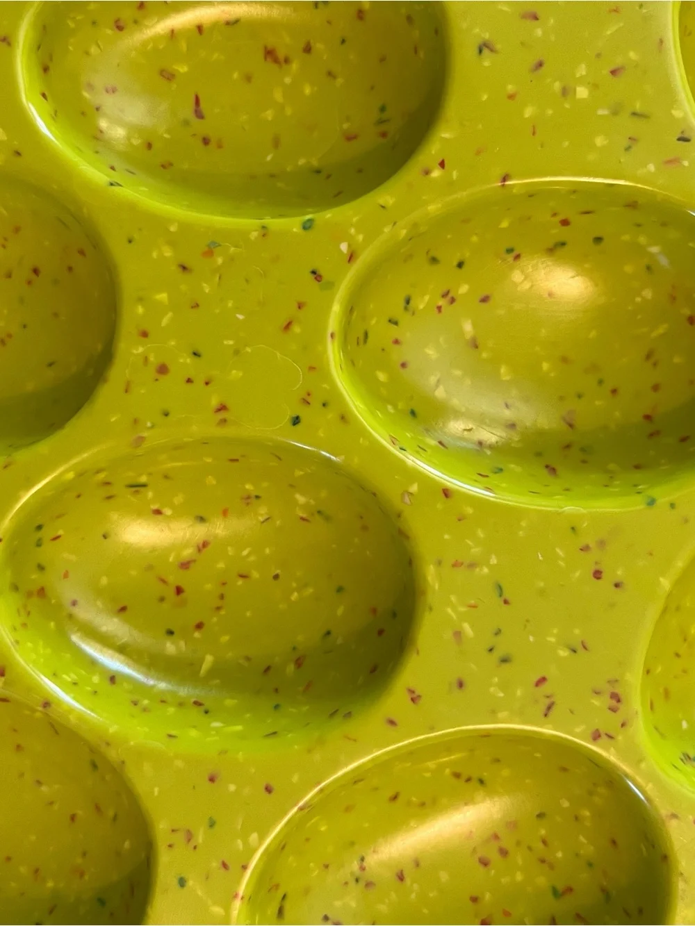 Zak! Designs Speckled Melamine Egg Tray